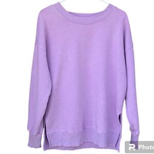 SO Oversized Sweatshirt Split Hem Size XS